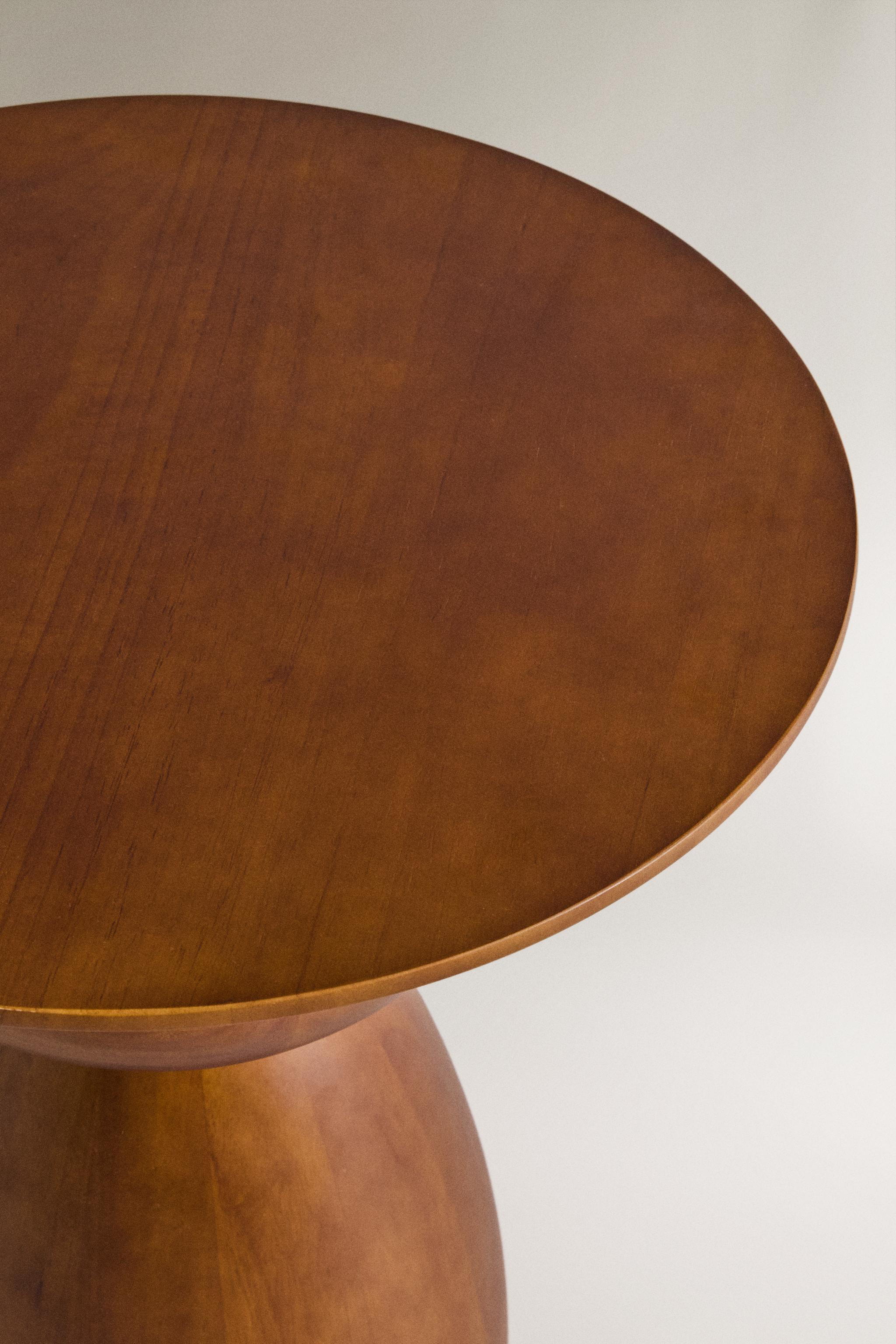 WOODEN SIDE TABLE